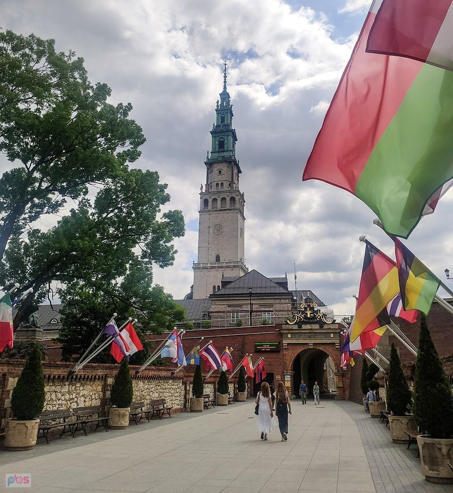 Jasna Góra - brama Jana Pawła II