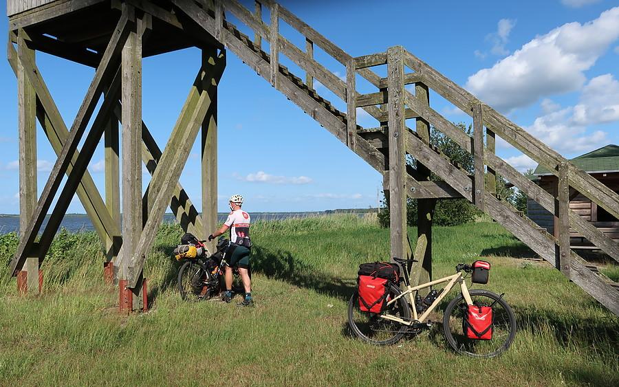 Chwilunia przerwy nad Zalewem Szczecińskim