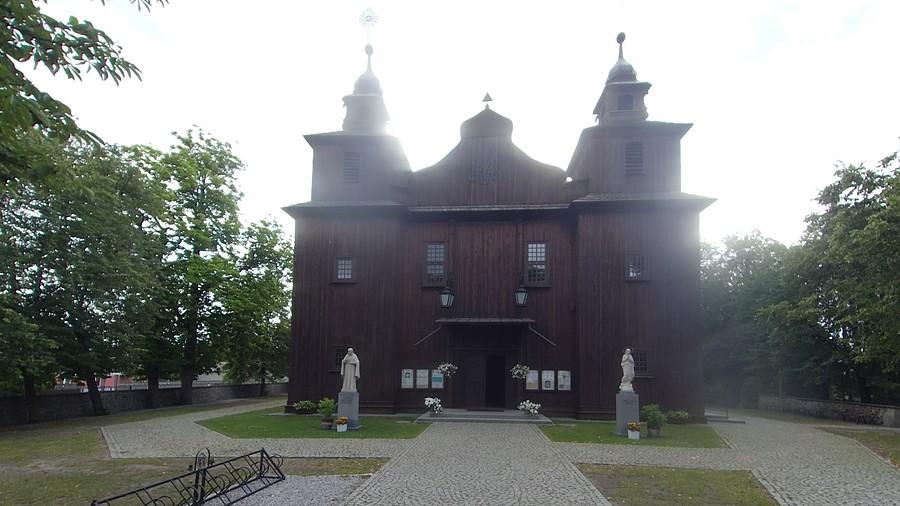 Barokowy drewniany kościół z 1776 roku w Mariańskim Porzeczu