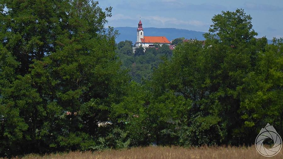 kościółek na górce w Nižnej Myšľy