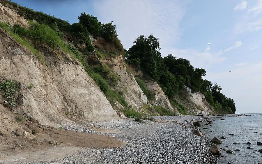 Dość wysokie te klify w Sassnitz