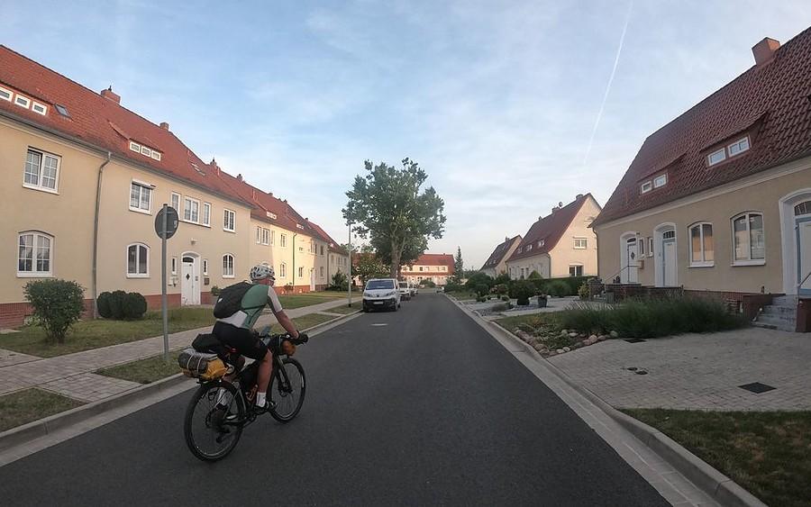 Anklam. Charakterystyczne zabudowania