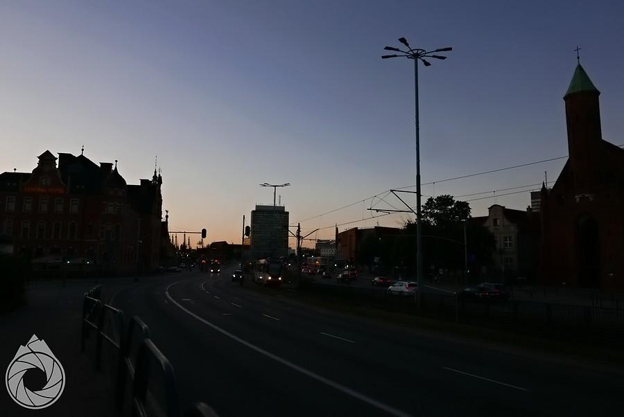 Gdańsk wieczorem