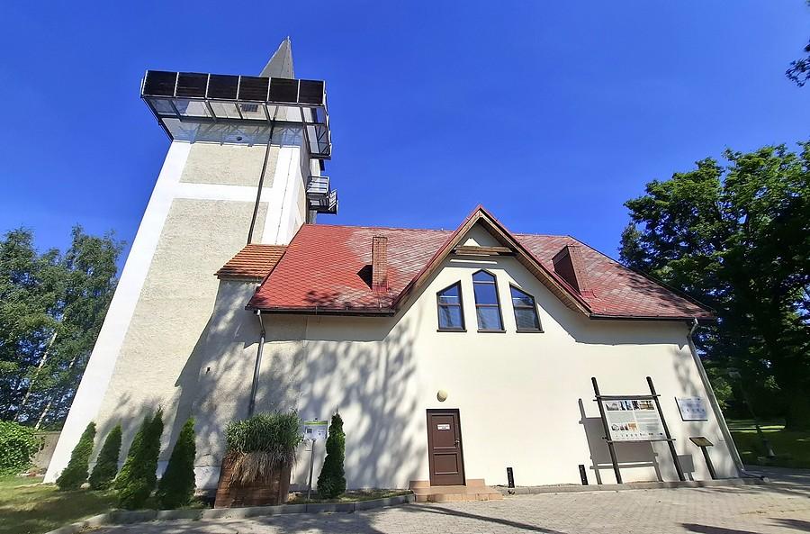 Wieża w Radomierzu - kiedyś ruina