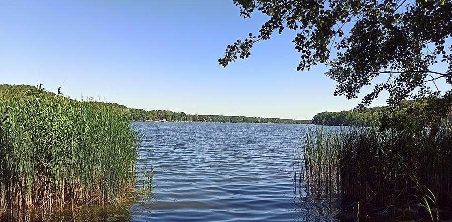 Północny kraniec Jeziora Sławskiego