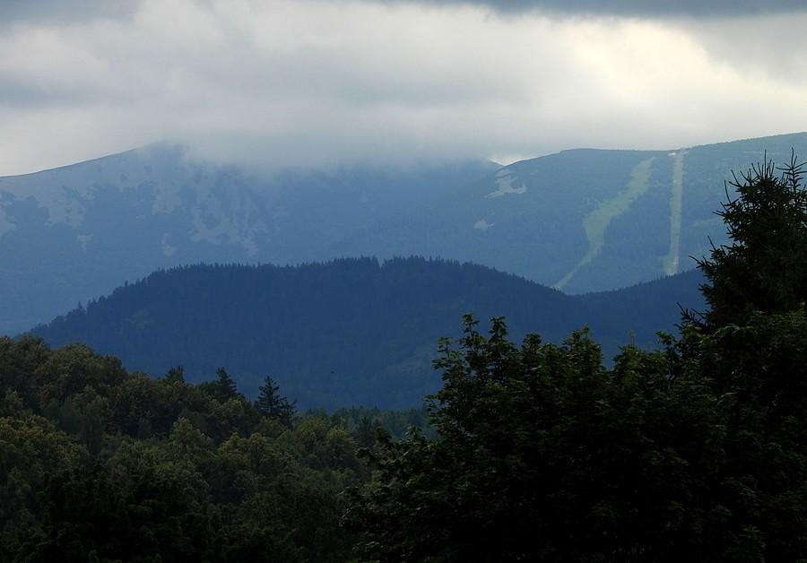 Tam, gdzie nie widać jest Śnieżka