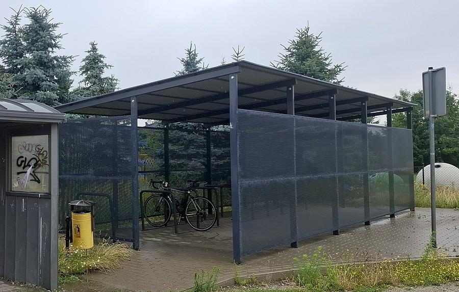 Komfortowe miejsce na przeczekanie deszczu