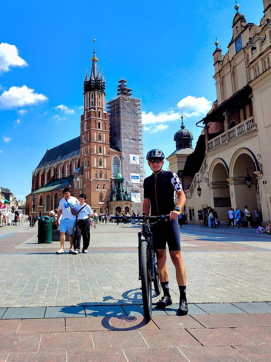 Kraków - standardowa fotka na Rynku.