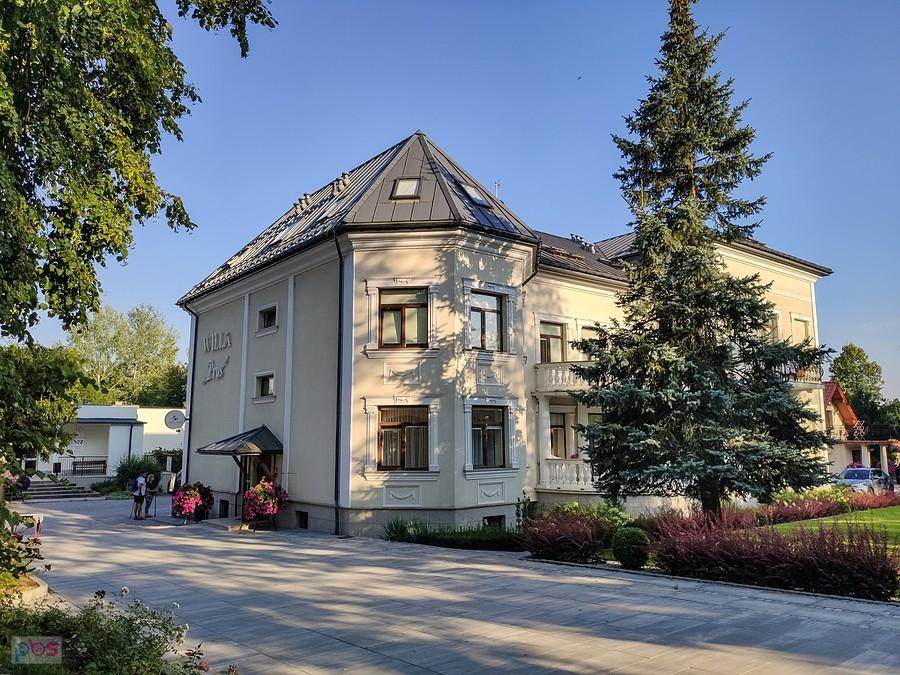 Willa Prus w 1944 roku została poważnie zniszczona i już nigdy nie odzyskała poprzedniego wyglądu