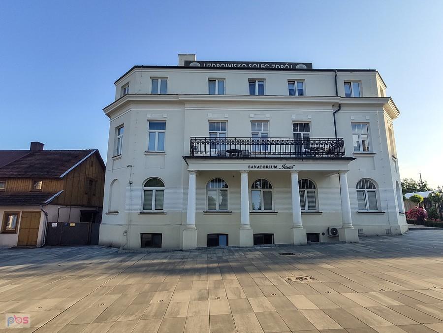 Sanatorium Jasna - baza administracyjna Uzdrowiska Solec Zdrój