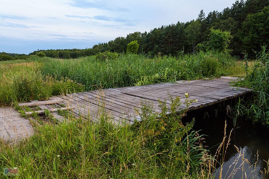Rzyczniaki - most nad rzeką Kocinka.... budził trochę niepewności.
