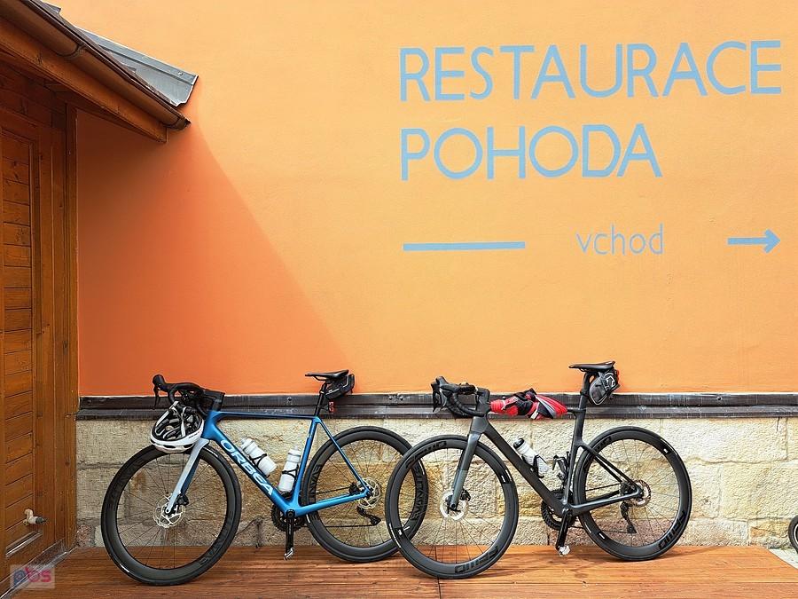 Rowerki czekają a my pijemy piwko