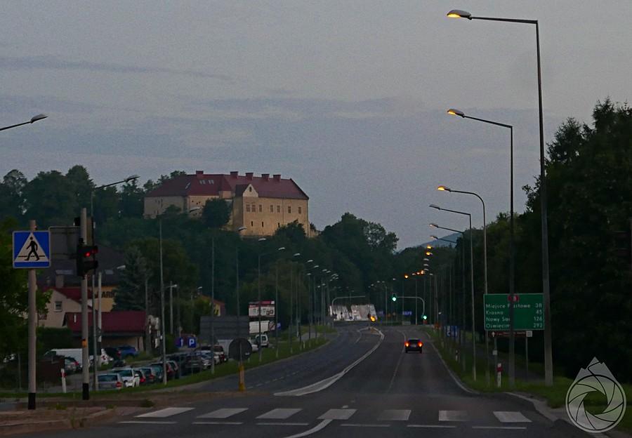 górująca nad Sanokiem galeria Beksińskiego