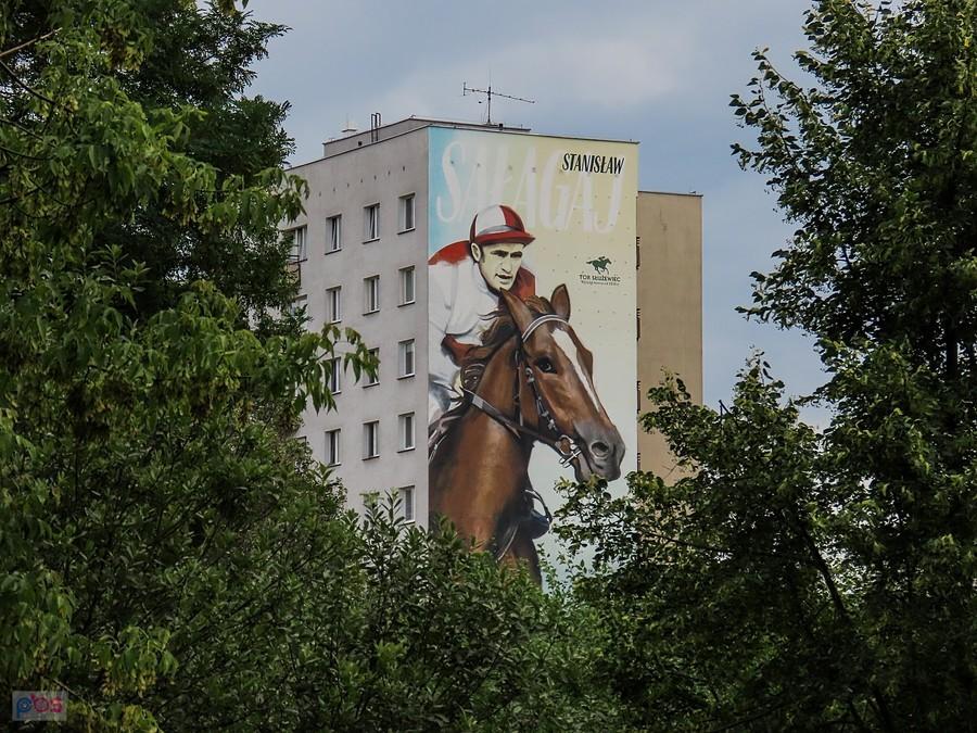 Koński mural