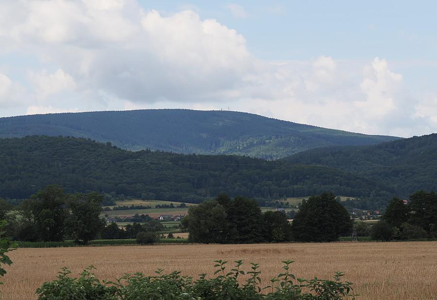 Najwyższy szczyt Gór Sowich - Wielka Sowa 1015 m.n.p.m