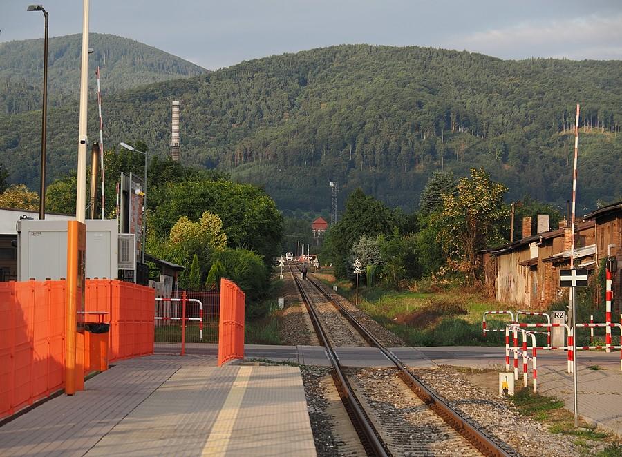 Ostatnie spojrzenie na Góry Sowie.