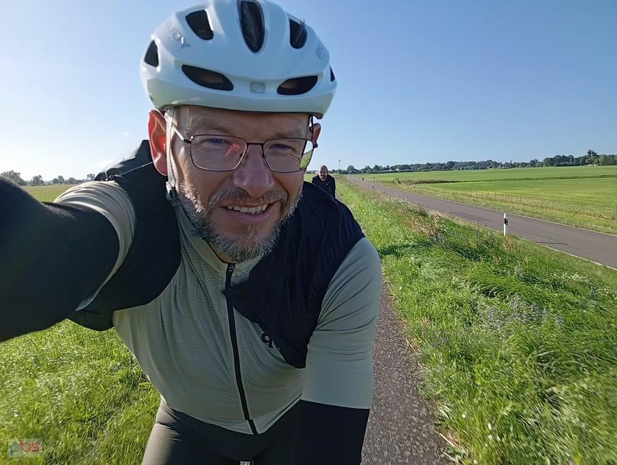 Selfik na wale po stronie niemieckiej