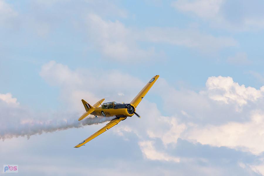 North American T-6 "Harvard" Mk.4M #KF584 (SP-YIX) - AirShow Rudniki 2025