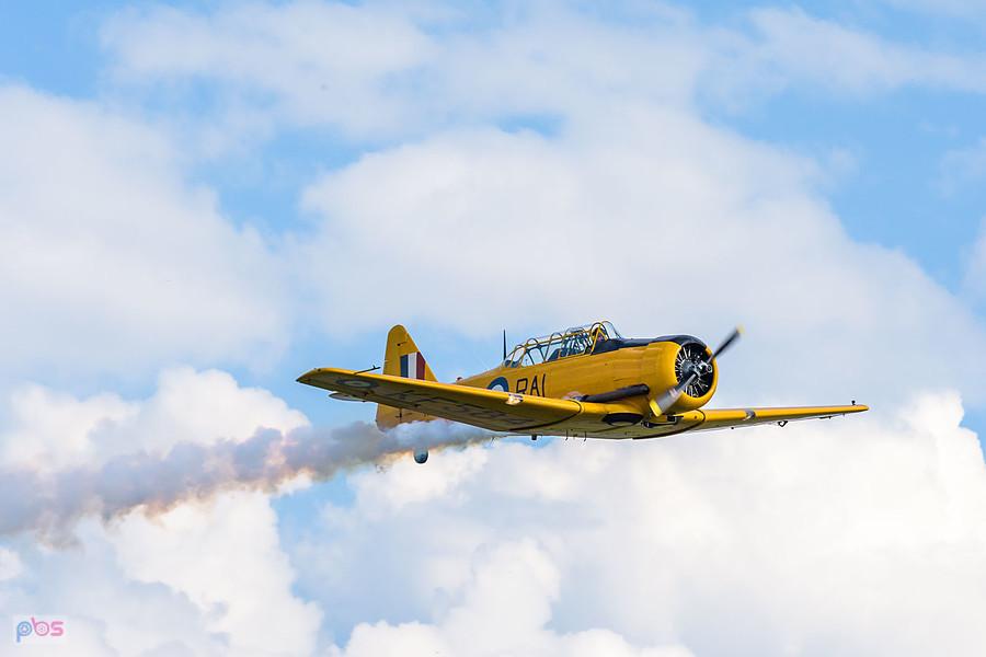 North American T-6 "Harvard" Mk.4M #KF584 (SP-YIX) - AirShow Rudniki 2025