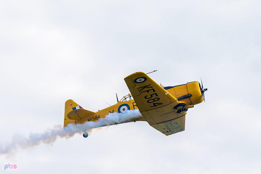 North American T-6 "Harvard" Mk.4M #KF584 (SP-YIX) - AirShow Rudniki 2025