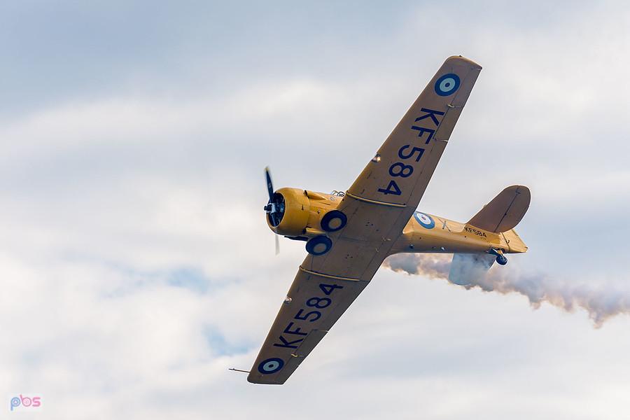North American T-6 "Harvard" Mk.4M #KF584 (SP-YIX) - AirShow Rudniki 2025