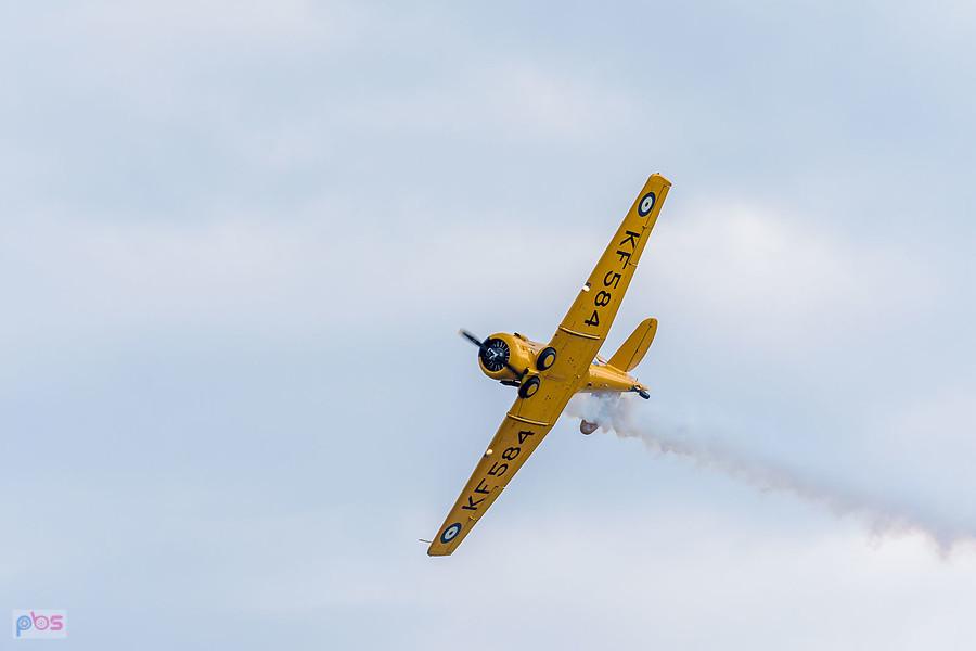 North American T-6 "Harvard" Mk.4M #KF584 (SP-YIX) - AirShow Rudniki 2025