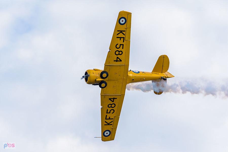 North American T-6 "Harvard" Mk.4M #KF584 (SP-YIX) - AirShow Rudniki 2025