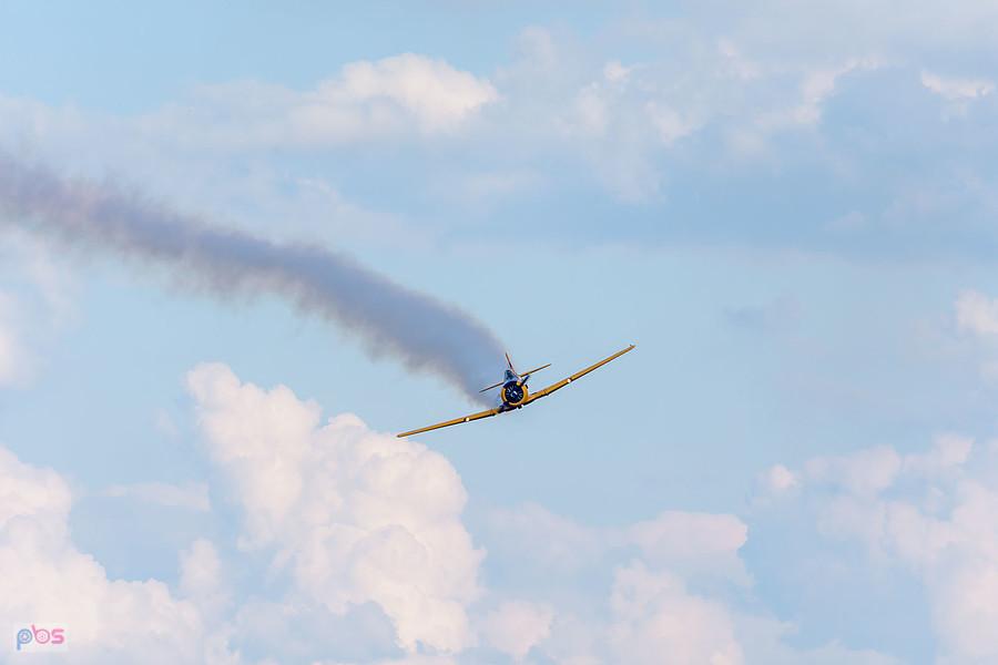 North American T-6 "Harvard" Mk.4M #KF584 (SP-YIX) - AirShow Rudniki 2025
