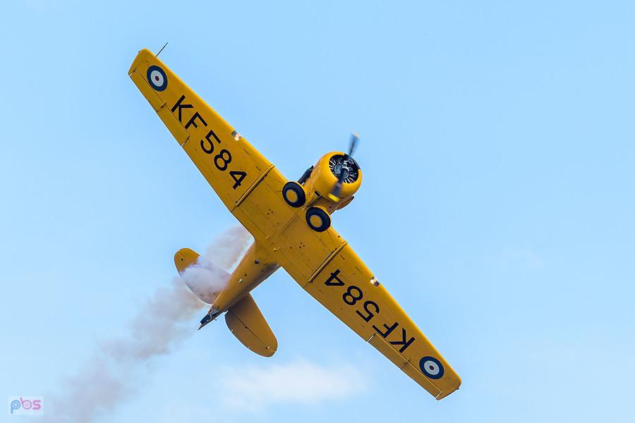 North American T-6 "Harvard" Mk.4M #KF584 (SP-YIX) - AirShow Rudniki 2025
