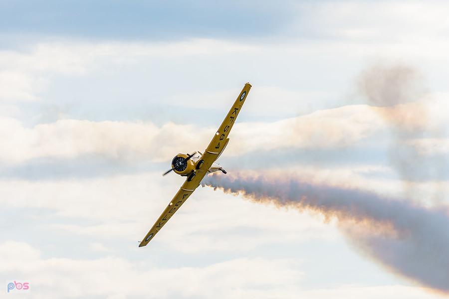 North American T-6 "Harvard" Mk.4M #KF584 (SP-YIX) - AirShow Rudniki 2025