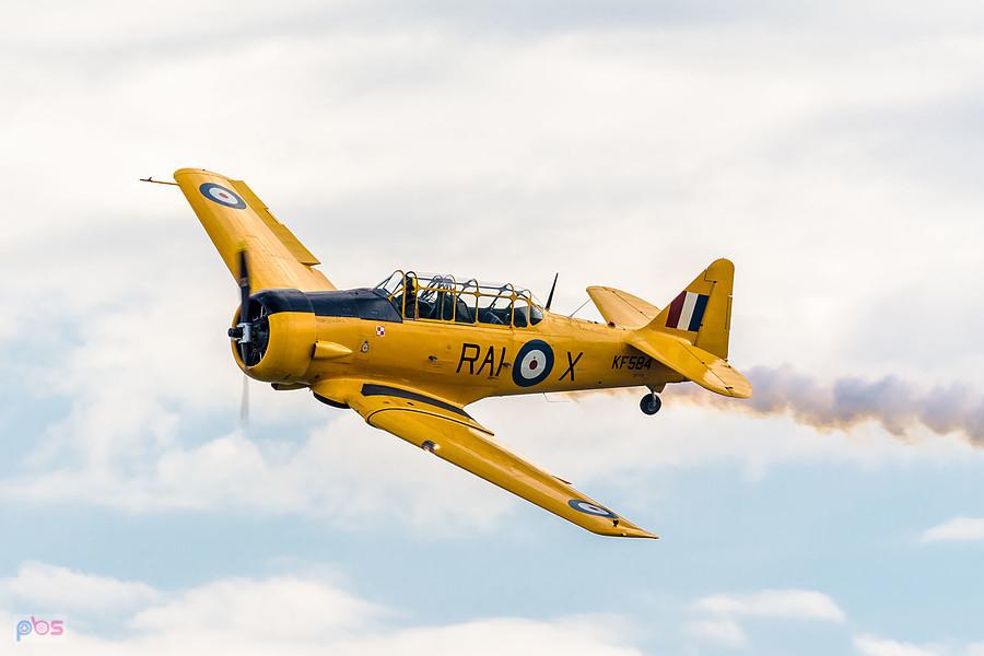 North American T-6 "Harvard" Mk.4M #KF584 (SP-YIX) - AirShow Rudniki 2025