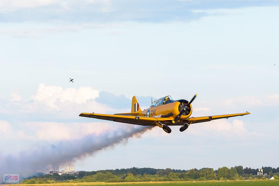 North American T-6 "Harvard" Mk.4M #KF584 (SP-YIX) - AirShow Rudniki 2025
