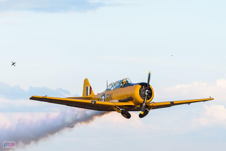 North American T-6 "Harvard" Mk.4M #KF584 (SP-YIX) - AirShow Rudniki 2025