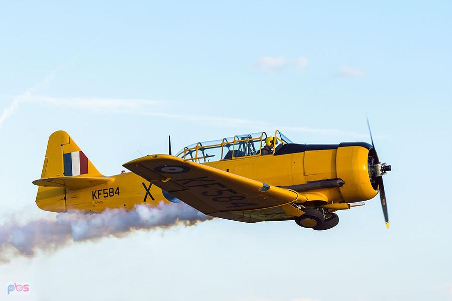 North American T-6 "Harvard" Mk.4M #KF584 (SP-YIX) - AirShow Rudniki 2025