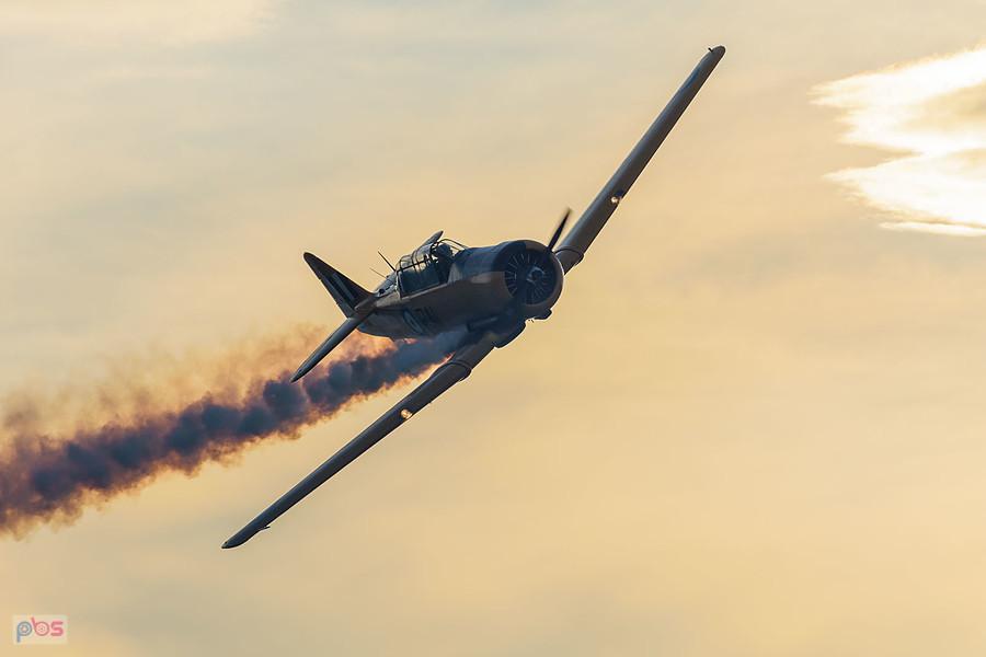 North American T-6 "Harvard" Mk.4M #KF584 (SP-YIX) - AirShow Rudniki 2025
