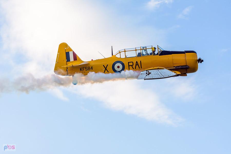 North American T-6 "Harvard" Mk.4M #KF584 (SP-YIX) - AirShow Rudniki 2025