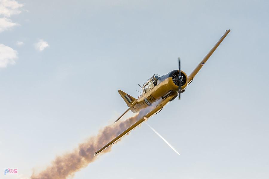 North American T-6 "Harvard" Mk.4M #KF584 (SP-YIX) - AirShow Rudniki 2025