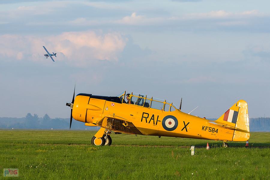 North American T-6 "Harvard" Mk.4M #KF584 (SP-YIX) - AirShow Rudniki 2025