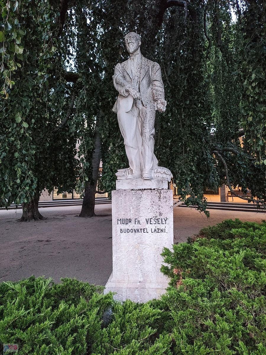 Frantisek Veselý - założyciel uzdrowiska Luhačovice