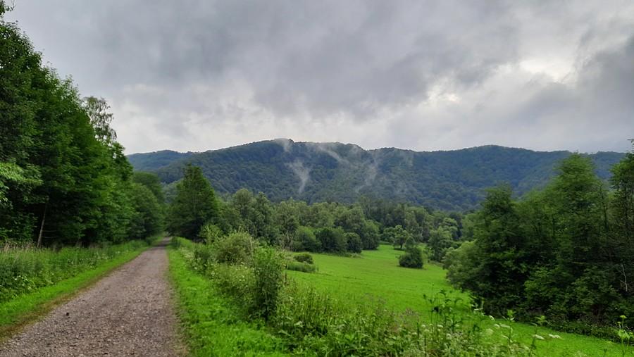 Bieszczady po deszczu.