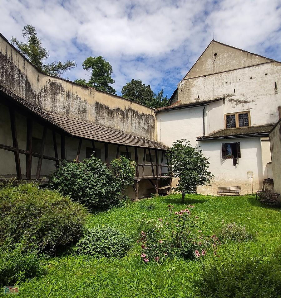 Ogródek w zamku Buchlov