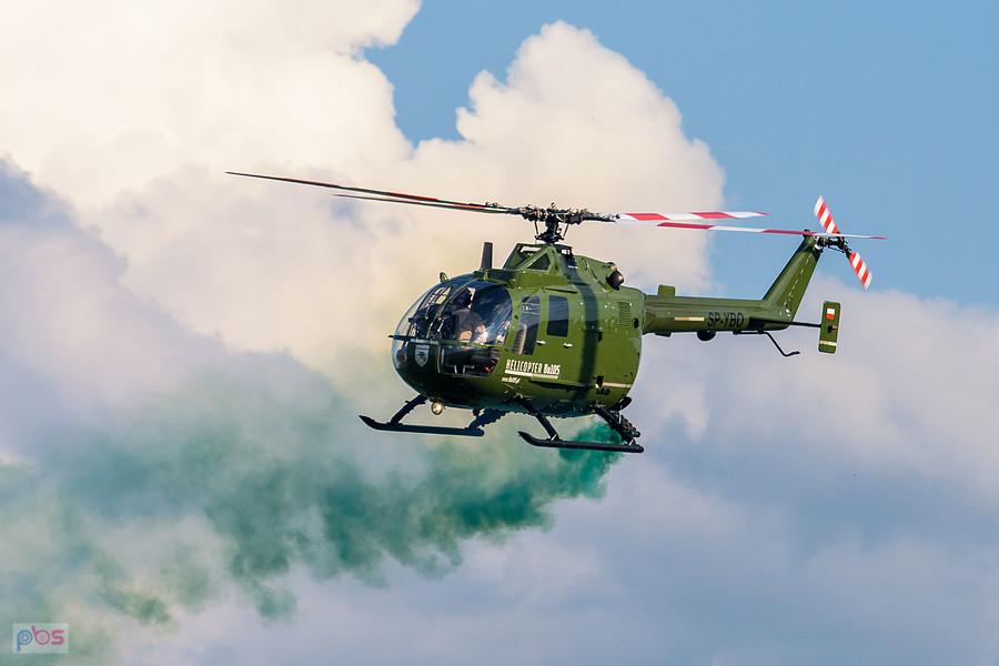 Bölkow Bo 105 P1M SP-YBO - AirShow Rudniki 2025