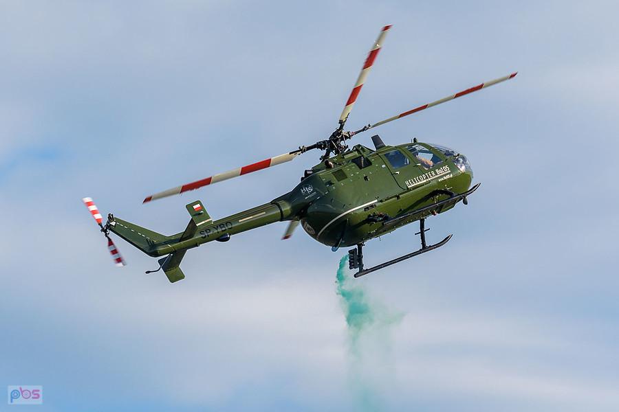 Bölkow Bo 105 P1M SP-YBO - AirShow Rudniki 2025