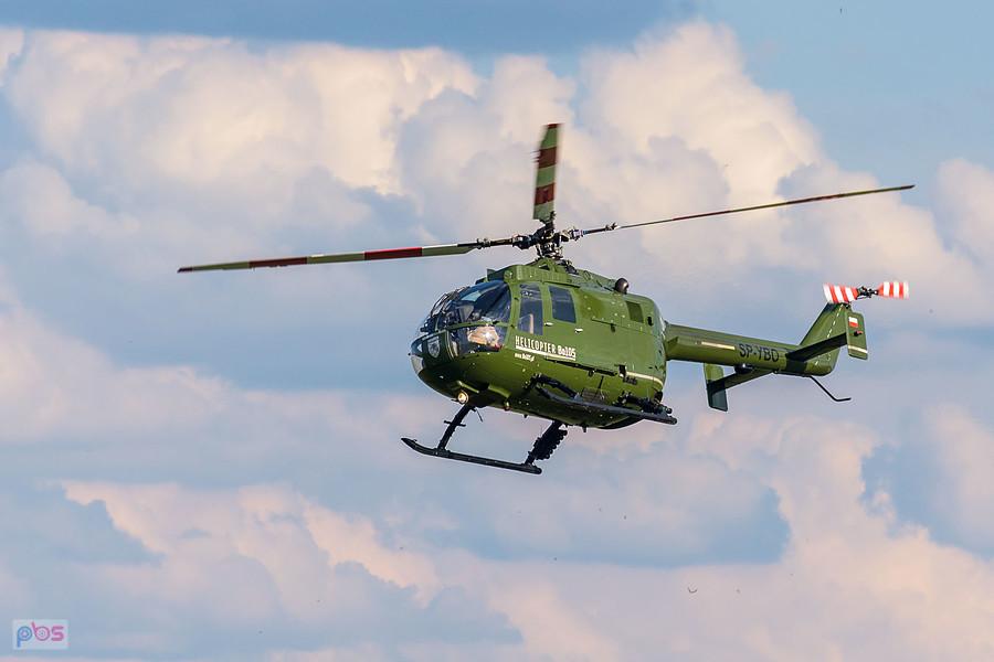 Bölkow Bo 105 P1M SP-YBO - AirShow Rudniki 2025