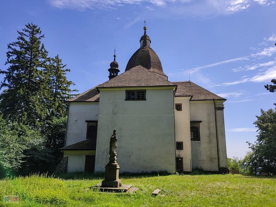 Kaplica św. Barbary od strony płn.