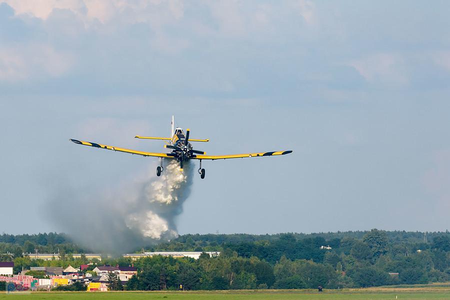 PZL M18B Dromader #SP-ZWB - AirShow Rudniki 2025