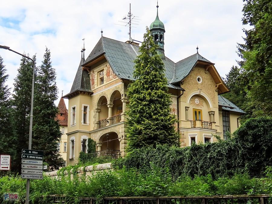 Luhačovice - Villa Samohrd