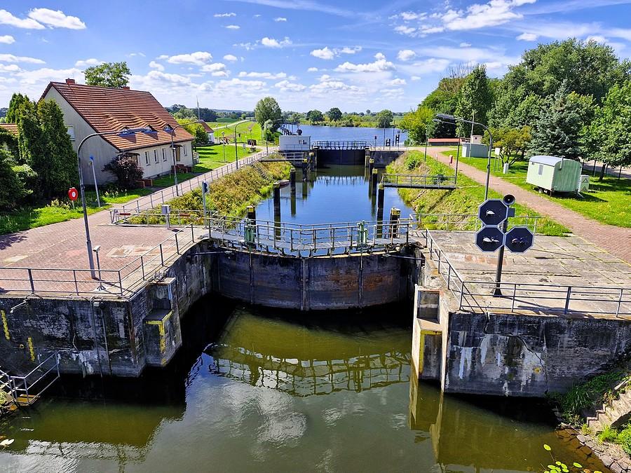 Schleuse Schwedt