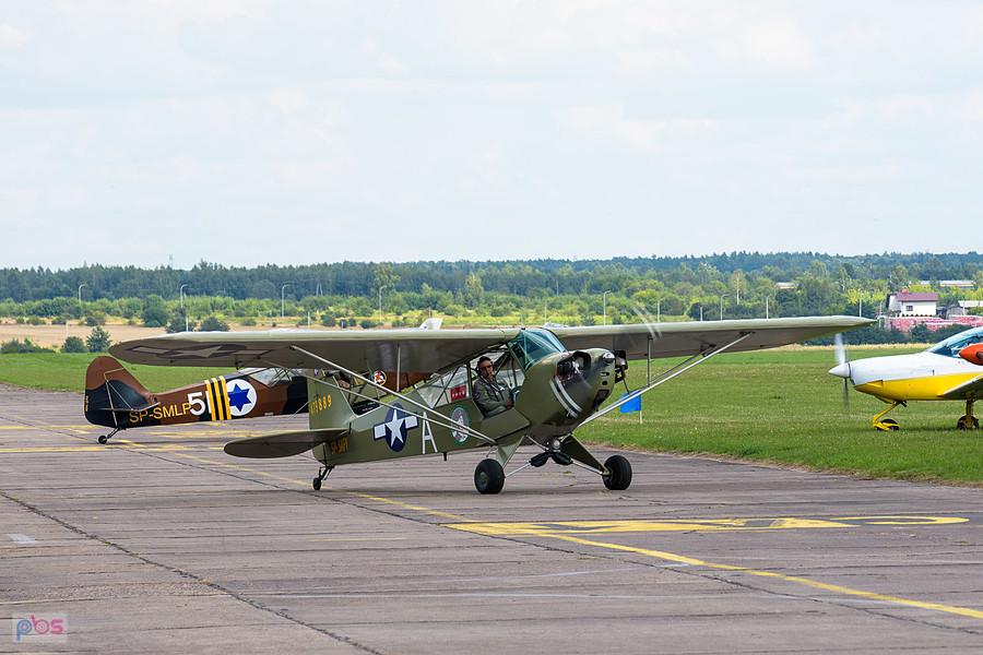 er J-3C-65 Cub #SP-SAFY i Piper L-4J Cub #SP-SMLP