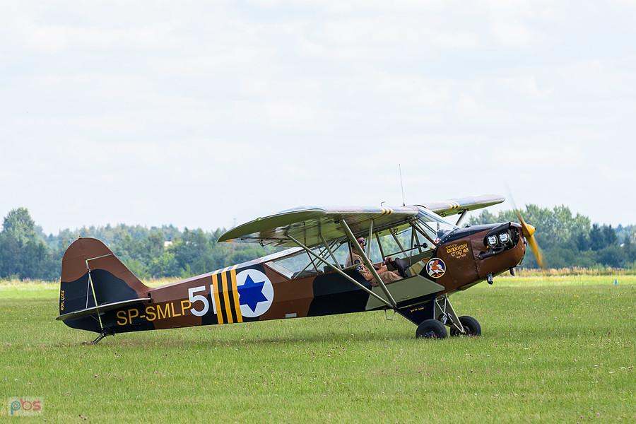 Piper L-4J Cub #SP-SMLP - latający zabytek z 1944 roku